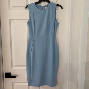Calvin Klein Light Blue Midi Dress
